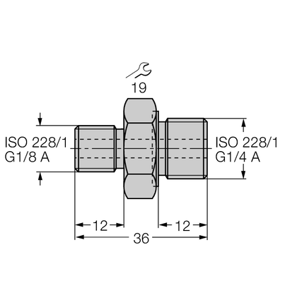 Element PCV-G1/8A4 - Turck
