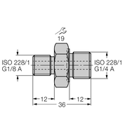 Element PCV-G1/8A4 - Turck