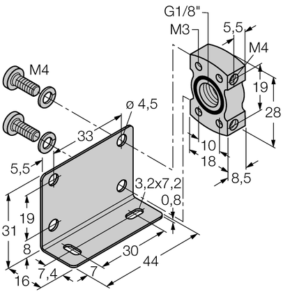 Element PK-P-MZ-001 - Turck