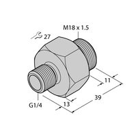 Element FCA-FCST-G1/4-A4 - Turck