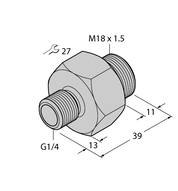 Element FCA-FCST-G1/4-A4 - Turck