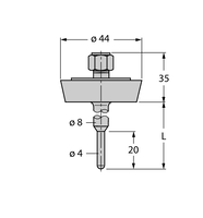 Element THW-3-DN25K-A4-L150 - Turck