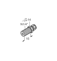 Element CF-P-3-N1/4-A4 - Turck