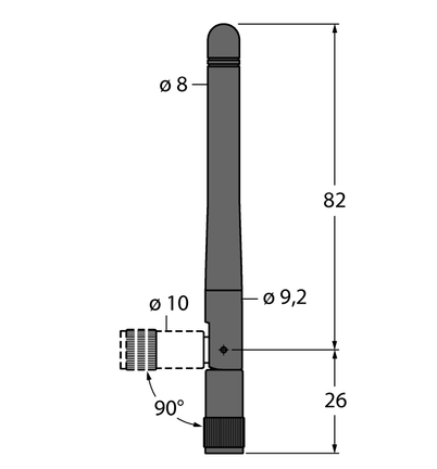 Antena BWA-2O2-C - Turck