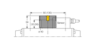 Element montażowy BTS-DSU35-EB1 - Turck