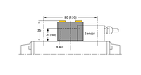 Element montażowy BTS-DSU35-EU2 - Turck