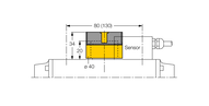 Element montażowy BTS-DSU35-EBE1-2 - Turck