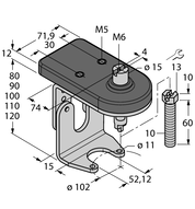 Element montażowy BTS-DSU35-ZF10-M10 - Turck