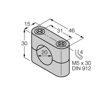 Element montażowy BS 20 - Turck