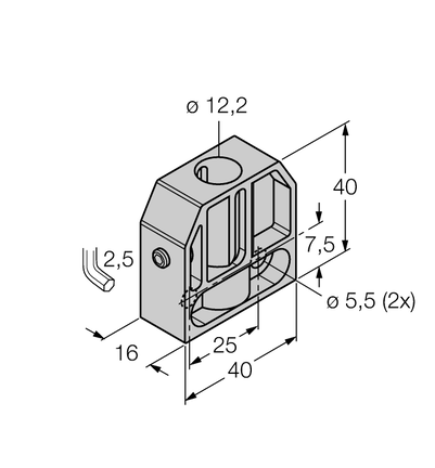 Element montażowy BS 12 - Turck