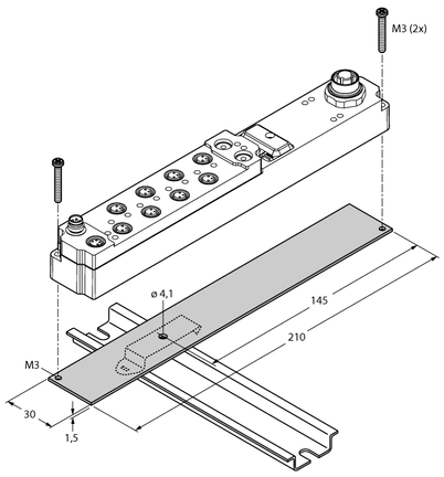 Element piconet S-BKT0 - Turck