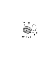 Element montażowy SKN/M18 - Turck