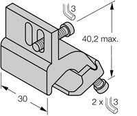 Element montażowy KLI5 - Turck