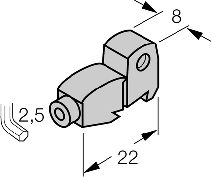 Element montażowy KLF1 - Turck