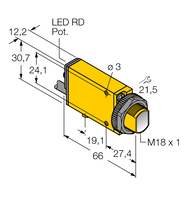Czujnik fotoelektryczny SM2A312LVAG - Turck