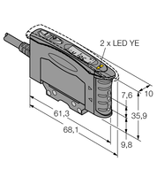 Czujnik fotoelektryczny D10DPCFP - Turck