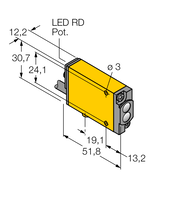 Czujnik fotoelektryczny SM2A312WQDP - Turck