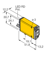 Czujnik fotoelektryczny SM2A312FP - Turck