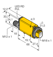 Czujnik fotoelektryczny SM2A312CVQD - Turck