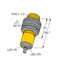 Czujnik fotoelektryczny S30SN6FF200 - Turck