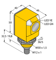 Czujnik fotoelektryczny Q40AW3FF200Q1 - Turck