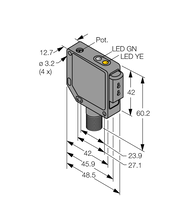 Czujnik fotoelektryczny QM42VP6FPQ - Turck