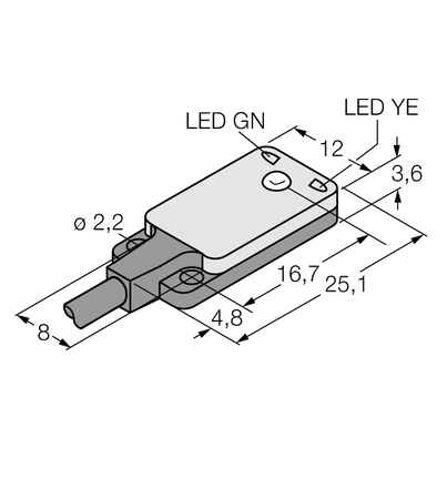 Czujnik fotoelektryczny VS25E - Turck