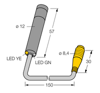 Czujnik fotoelektryczny M126E1LDQ - Turck