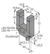 Czujnik fotoelektryczny SLE30B6VQ - Turck