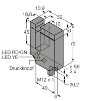 Czujnik fotoelektryczny SLE10B6VYQ - Turck