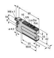Czujnik fotoelektryczny SLM10N6Q - Turck