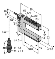Czujnik fotoelektryczny SLM30B6QPMA - Turck