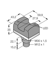 Czujnik fotoelektryczny VTBP6Q - Turck