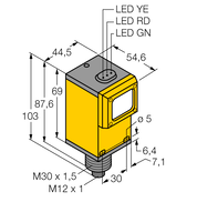 Czujnik fotoelektryczny Q45BB6LPQ5 - Turck
