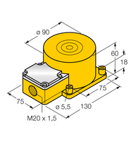 Czujnik indukcyjny NI50-K90SR-Y1 - Turck
