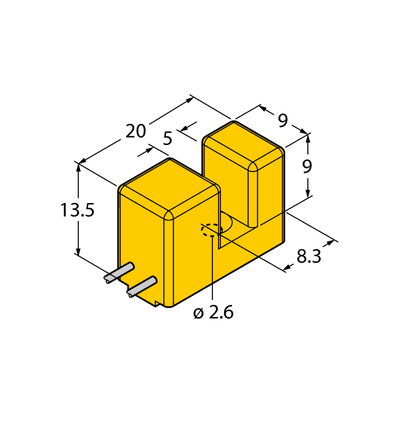 Czujnik indukcyjny SI5-K09-Y1 - Turck