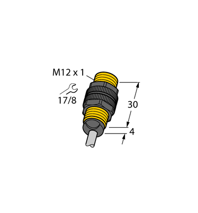 Czujnik indukcyjny BI2-P12-Y1/S100 - Turck