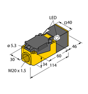 Czujnik indukcyjny BI15-CP40-VP4X2/S100 - Turck