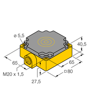 Czujnik indukcyjny NI40-CP80-Y1 - Turck