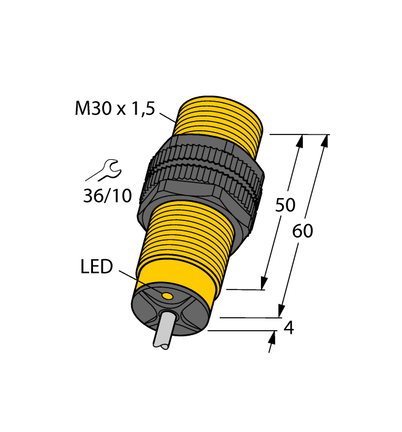 Czujnik indukcyjny BI10-S30-AD4X - Turck