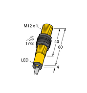 Czujnik indukcyjny BI2-S12-AZ31X - Turck