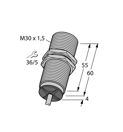 Czujnik indukcyjny BI10-M30-LIU - Turck