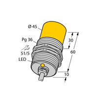 Czujnik indukcyjny NI25-G47-AZ3X - Turck