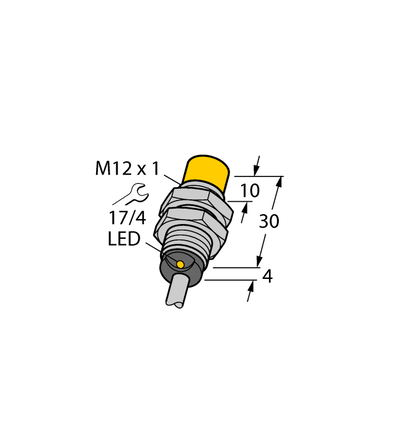 Czujnik indukcyjny NI8-G12K-AD4X - Turck