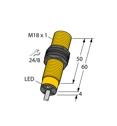 Czujnik indukcyjny BI5-S18-AD4X - Turck