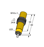 Czujnik indukcyjny NI8-S18-AZ3X/S100 - Turck