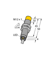 Czujnik indukcyjny NI4-M12-AD4X - Turck