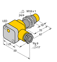 Czujnik indukcyjny NI10-EG18SK-Y1X - Turck