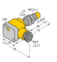 Czujnik indukcyjny NI8U-EG12SK-AP6X - Turck