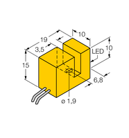 Czujnik indukcyjny SI3.5-K10-Y1X - Turck